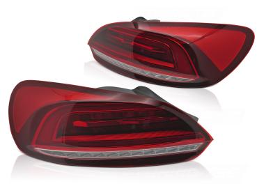 LED Lightbar Rückleuchten für VW Scirocco 3 (III) Bj. 08-14 Rot